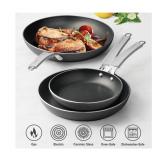 NEW Tramontina 3-Pack Fry Pans with Nonstick Interior - Charcoal