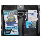 NEW Arctic Zone AZ Pro Expandable Lunch Box, Black Onyx