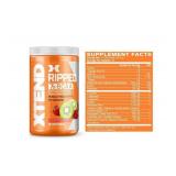 XTEND Ripped 7g BCAA Powder, for Muscle Recovery, Sugar-Free, Strawberry Kiwi Splash, 30 Servings