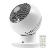 Woozoo 5-Speed Globe Fan with Remote - White - Tested Working
