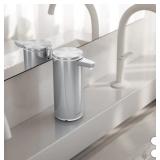 NEW SimpleHuman 9oz Rechargeable Sensor Soap Dispenser - 1 Pack