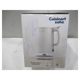 NEW Cuisinart Soho 1-Liter Double-Wall Electric Kettle with Cord Storage - Truffle