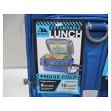 NEW Arctic Zone Pro Expandable Lunch Bag - Blue