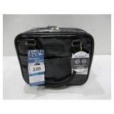 NEW Veronica Jamison Hampton Faux Leather Lunch Tote by Arctic Zone, Lunch Bag with Food Storage & Ice Pack - Black Croc