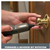 NEW Worx 4V 3-Speed Cordless Screwdriver with 36 Piece Accessory Kit and Case