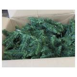 Vickerman A861115LED 50 ft. Christmas Garland - Camdon Fir Pre-Lit with Multi-Color LED Mini Lights