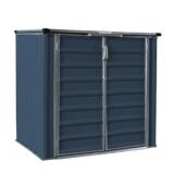 NEW Build-Well BW0503HSH-GY 5 ft. x 3 ft. Metal Horizontal Modern Storage Shed without Floor Kit - 1 Shed