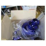 2 Pack of Vickerman 41" Purple Shiny Finial Large Ornament