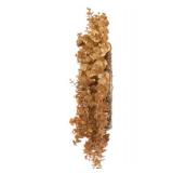 Vickerman 24" Gold Artificial Eucalyptus Glitter Wreath