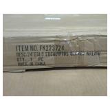 Vickerman 24" Gold Artificial Eucalyptus Glitter Wreath