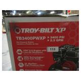 NEW Troy-Bilt TB3400PWXP 3400 PSI 2.3 GPM Gas Pressure Washer