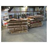 Pallet of Around 40 Heavy Duty Used Cardboard Gaylord Boxes in Excellent Condition.