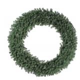 Vickerman A808772 72" Douglas Fir Artificial Christmas Wreath, Unlit