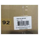 Vickerman A801048 48" Cheyenne Pine Artificial Christmas Wreath, Clear Dura-lit Incandescent Lights