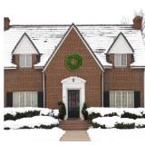 Vickerman A801042 42" Cheyenne Pine Wreath 360T 20 Cones