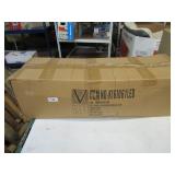 Vickerman K16106LED 60" Aqua Artificial Christmas Wreath, Aqua Dura-Lit LED Lights