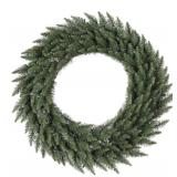 Vickerman A861048 48" Camdon Fir Artificial Christmas Wreath, Unlit
