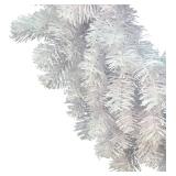 Vickerman A805836 36" Crystal White Spruce Artificial Christmas Wreath, Unlit