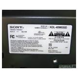 Sony 40" Full HD LED Backlit LCD SMART TV / Television KD-40W650D with Remote Control and Stand