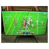 80" Sharp LC-80LE661U Full HD Commercial Smart LED TV with line through the display