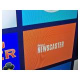 80" Sharp LC-80LE661U Full HD Commercial Smart LED TV with line through the display