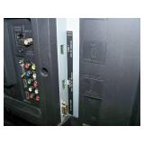 80" Sharp LC-80LE661U Full HD Commercial Smart LED TV with line through the display