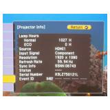 Epson PowerLite 2155W Home Theater Widescreen Full HD 3LCD 5000-Lumen Projector / Projection System