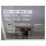 55" Sony BRAVIA FWD-X81CH HDR 4K UHD SMART Professional LED TV - NEW IN BOX