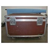 Calzone Hard-Sided, Foam Lined / Padded Travel / Road Case on Casters