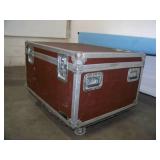 Calzone Hard-Sided, Foam Lined / Padded Travel / Road Case on Casters