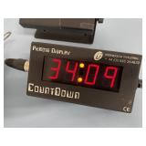 Interspace Industries Countdown Timer / Count Down Time Keeping System with Model 2 Control Unit