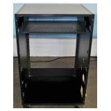 Rolling Cart for A/V Equipment on Lockable Casters