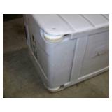 Hard-Sided Large Portable Plastic Storage / Travel Case - 52 1/2" L x 15" W" x 14" H Overall Dimensions