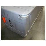 Hard-Sided Large Portable Plastic Storage / Travel Case - 52 1/2" L x 15" W" x 14" H Overall Dimensions