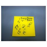 Hard-Sided Large Portable Plastic Storage / Travel Case - 52 1/2" L x 15" W" x 14" H Overall Dimensions