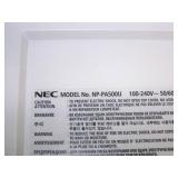 NEC NP-PA500U 3LCD Advanced Professional Installation Projector