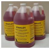 Stanley | (4) 1 Gallon Jugs of Stanley Vehicle Wash & Wax - Pressure Washer Detergent - New