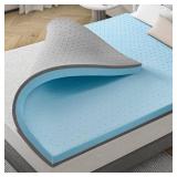 Maxzzz 3" Queen Memory Foam Mattress Topper
