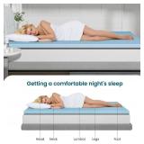 Maxzzz 3" Queen Memory Foam Mattress Topper