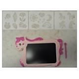 For the Unicorn Lovers (1) Grafix Unicorn Doodle Pad & (1) Unicorn Kids Bath & Beach Towel (View Photos)