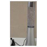 Tech Mod Glitter Lamp (View Photos) **NEW