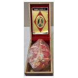 (1) Cao Gold Cigar Box Converted to a Coaster Holder & Camel Ginger XOXO Coasters 2004 - Wrapped in Plastic (View Photos)