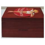 (1) Cao Gold Cigar Box Converted to a Coaster Holder & Camel Ginger XOXO Coasters 2004 - Wrapped in Plastic (View Photos)