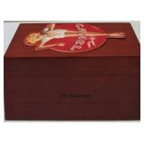 (1) Cao Gold Cigar Box Converted to a Coaster Holder & Camel Ginger XOXO Coasters 2004 - Wrapped in Plastic (View Photos)