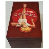 (1) Cao Gold Cigar Box Converted to a Coaster Holder & Camel Ginger XOXO Coasters 2004 - Wrapped in Plastic (View Photos)