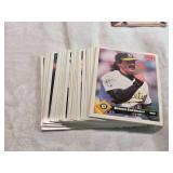 Misc. Lot of Baseball Trading Cards primarily from the early 1990s.