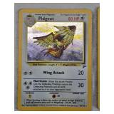 Lot of Four Vintage Pokemon Trading Cards Blaine