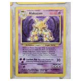 Lot of Four Vintage Pokemon Trading Cards Blaine