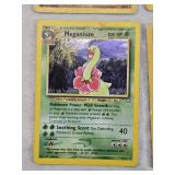 Lot of Pokemon Trading Cards Jolteon, Hitmonchan, Machamp, and Meganium