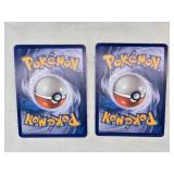Lot of Two Holographic Pokemon Trading Cards Dusknoir and Drifblim.